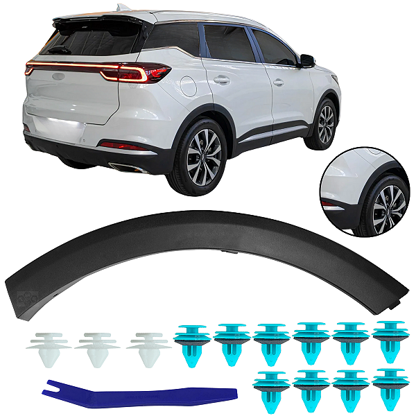 Moldura Menor Paralama Traseira Tiggo 7 Pro