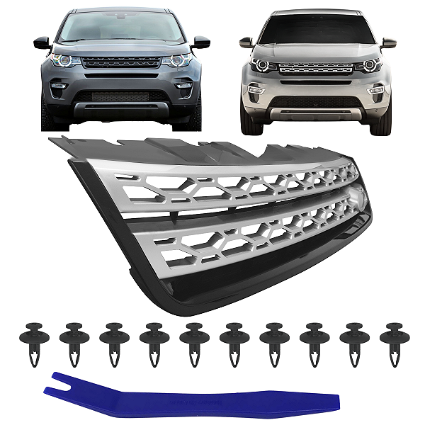 Grade de Acabamento Central do Parachoque Dianteiro Para Range Rover