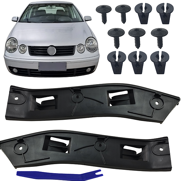 Guia Garra Suporte Parachoque Dianteiro Polo 2003/2006