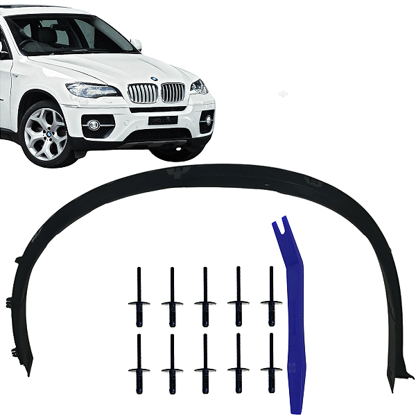 01 Moldura Paralama Dianteiro Para BMW X6 2007/2014