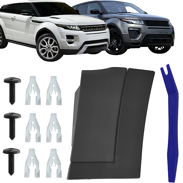 Moldura paralama lateral quadrada Evoque dynamic 2012/2019