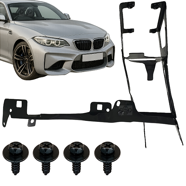01 Suporte Trava Lateral Radiador Para BMW M2 2013/2016