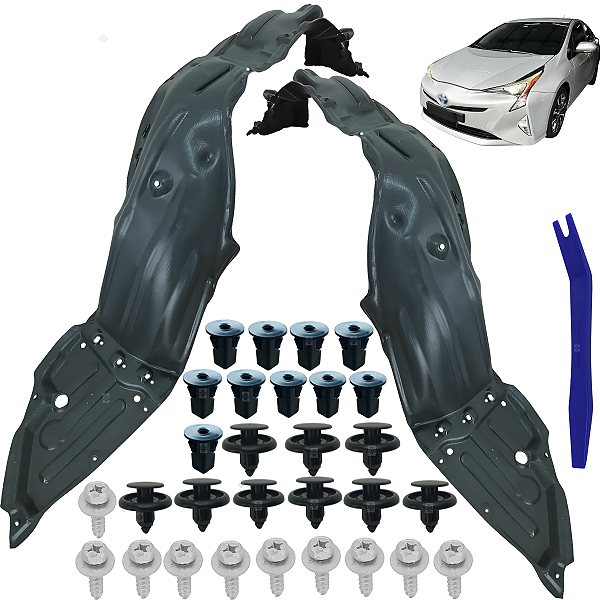01 Parabarro Lameiro Parachoque Dianteiro Prius 2016/2020