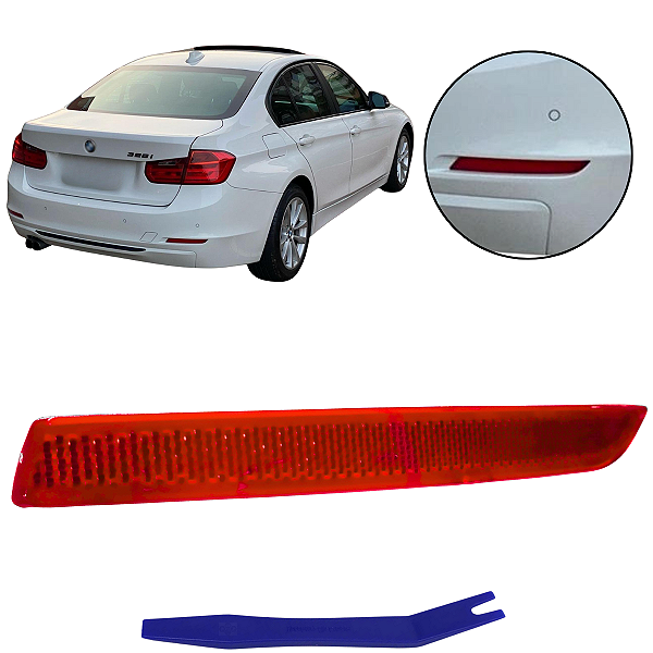 Lanterna Refletor Olho Gato Para BMW 318Li 2015/2018