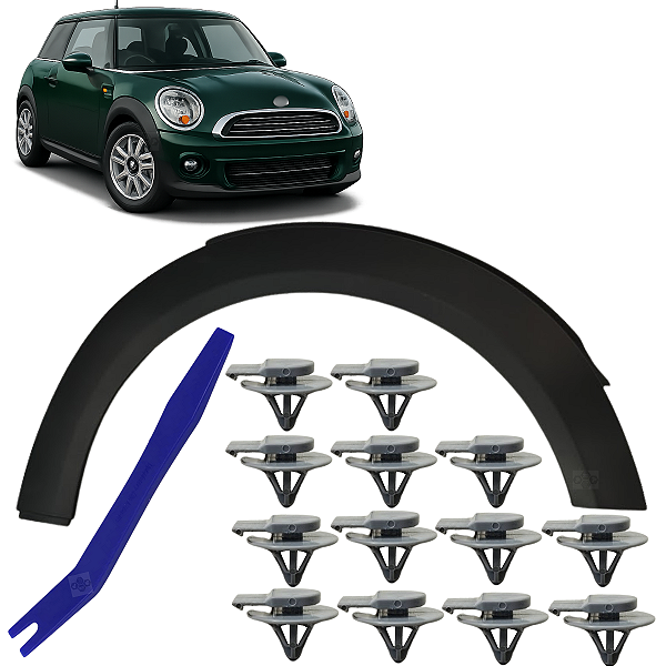 Moldura Paralama Dianteiro P/ Mini Cooper R56 2009/2013