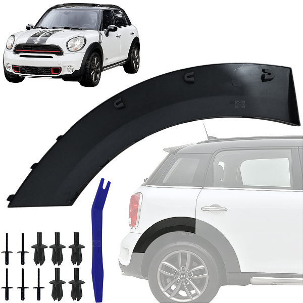 Moldura Paralama Traseiro Para Mini Countryman R60 2010/2016
