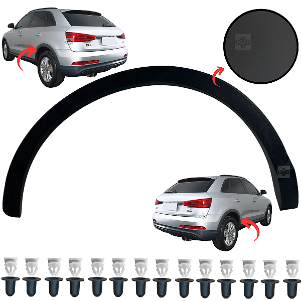 Moldura Paralama Traseiro Para Q3 2012/2014