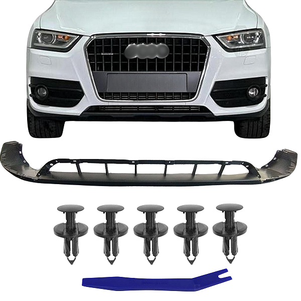 Aplique Friso Inferior Dianteiro Parachoque Q3 2012/2015