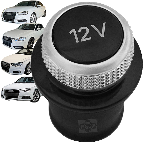 Botão Acendedor Tomada 12v Para Volkswagen Tiguan 2016 2017