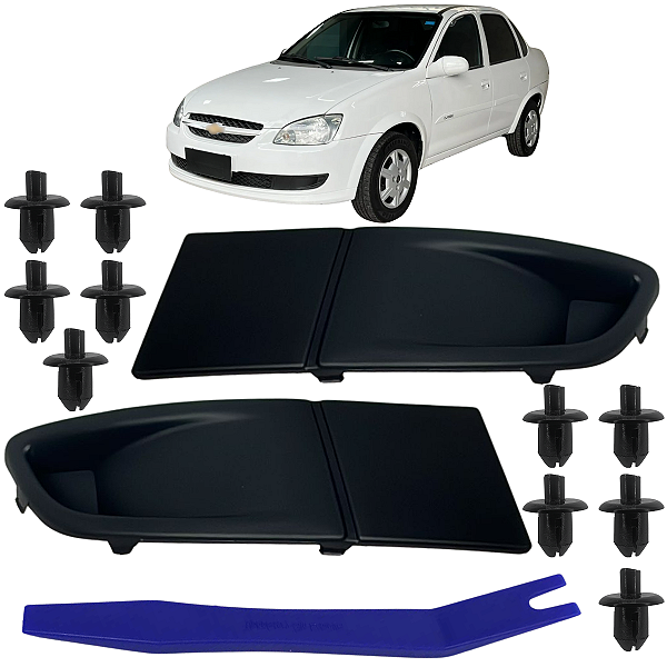 Par Grade Moldura Farol de Milha Classic 2012 2013 2014 2015