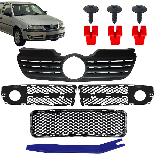 Kit Grade Parachoque Gol Saveiro Parati G3 2000 2001 2002 03