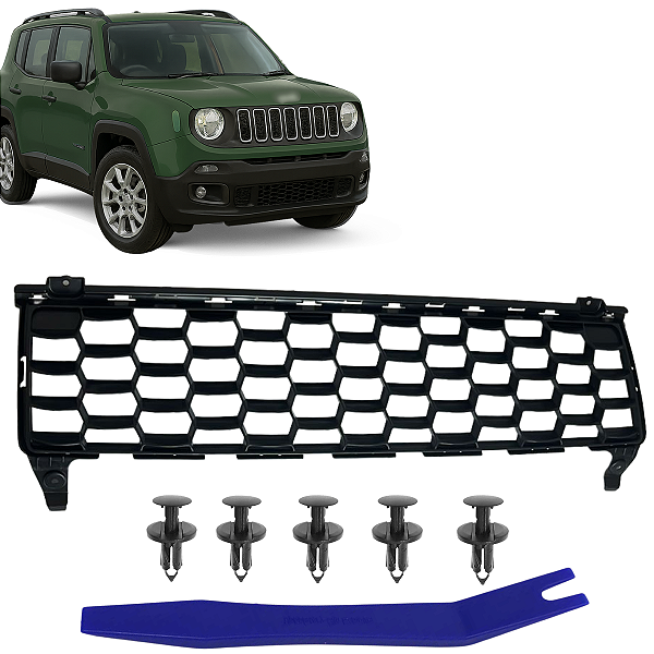 Grade Inferior Parachoque Dianteiro Jeep Renegade 2015 2016 2017 2018 2019 2020