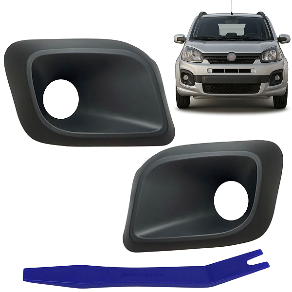 Par Moldura Farol de Neblina Milha Uno 2017 2018 2019 2020