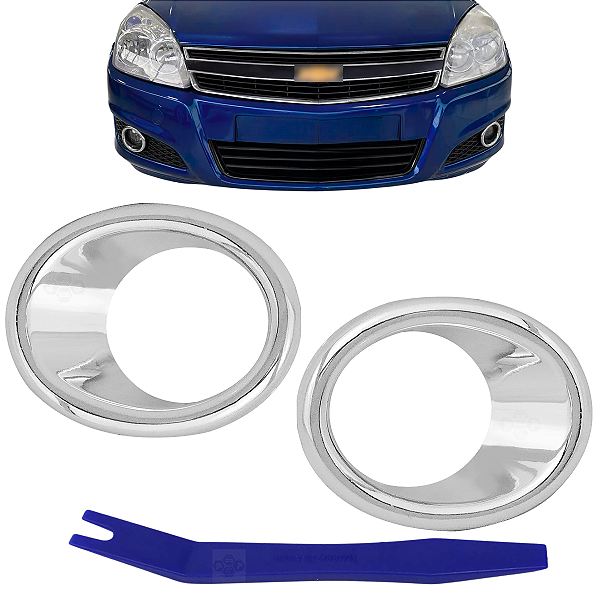 Par Friso Copo Milha Cromado Vectra 2009 2010 2011 2012