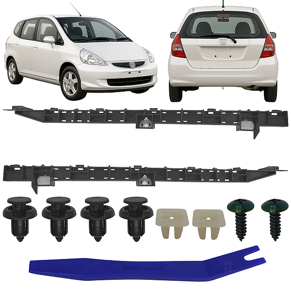 Par Suporte Guia Garra Parachoque 2003 2004 2005 2006 2007 2008