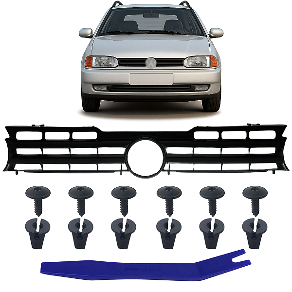 Grade Parachoque Dianteiro Gol Saveiro Parati G2 2001 2002 2003 2004 2005 2006