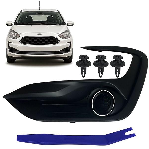 Moldura Grade Farol Milha Ka 2018 2019 2020 2021