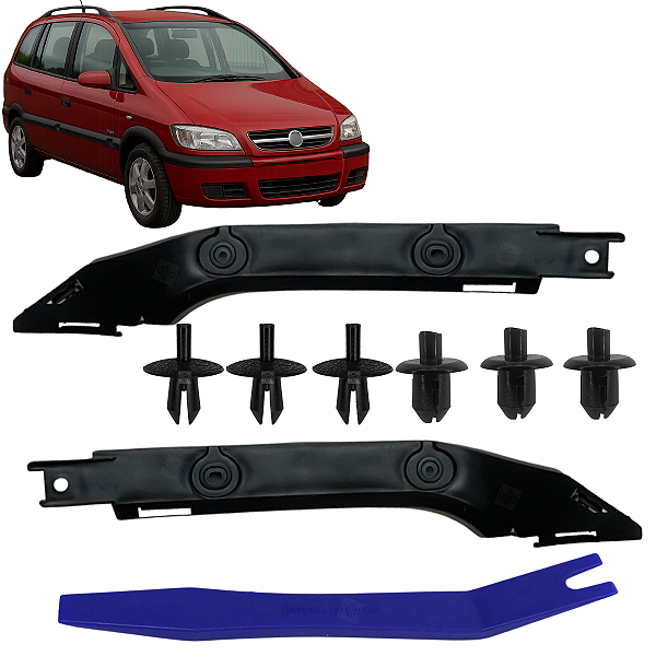 Suporte Guia Parachoque Dianteiro Zafira 2001 2002 2003 2004 2005 2006 2007 2008 2009 2010 2011 2012