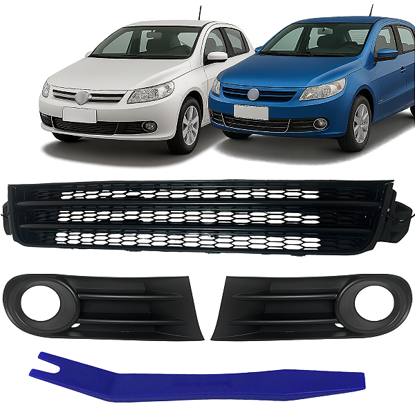 Grade Moldura Farol de Milha Gol 2009 2010 2011 2012