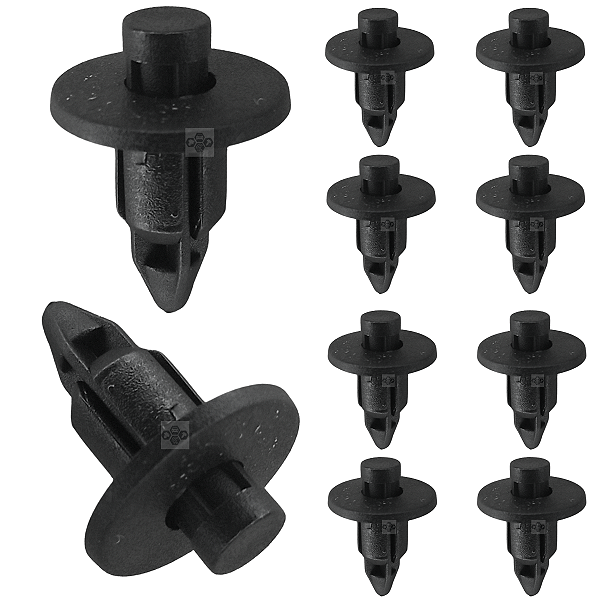 Kit 10 Grampo Moldura Lateral Externa Sorento 2010 2011 2012