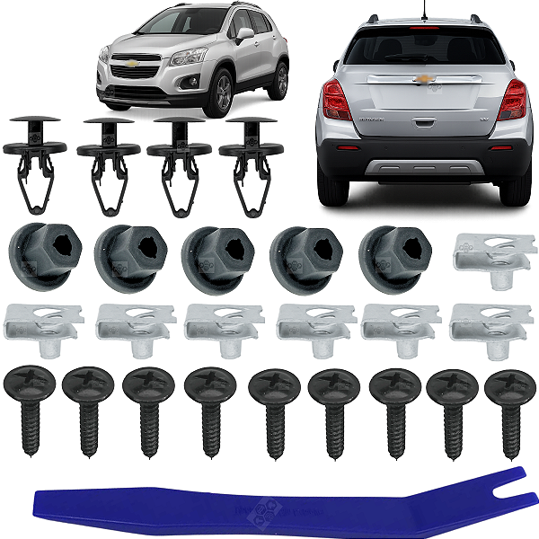 Kit Grampo Presilha ParaBarro Cruze 2012 2013 2014 2015 2016
