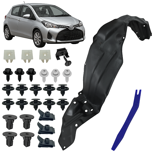 Parabarro Lameiro Dianteiro Toyota Yaris 2014 2015 2016 2017 2018 2019 2020