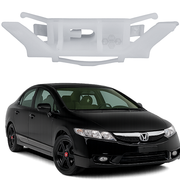Grampo Moldura Friso Teto Honda Civic 2007 2008 2009 2010 2011