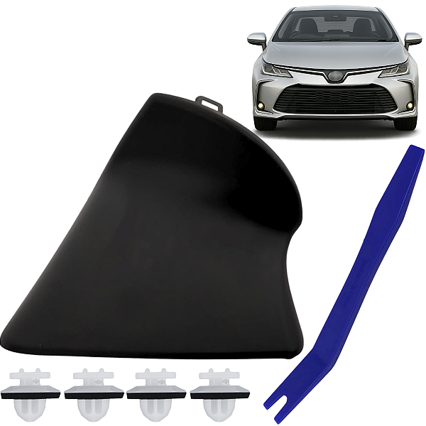 Cobertura Inferior Espelho Retrovisor Toyota Corolla 2020 2021 2022 2023 2024 2025