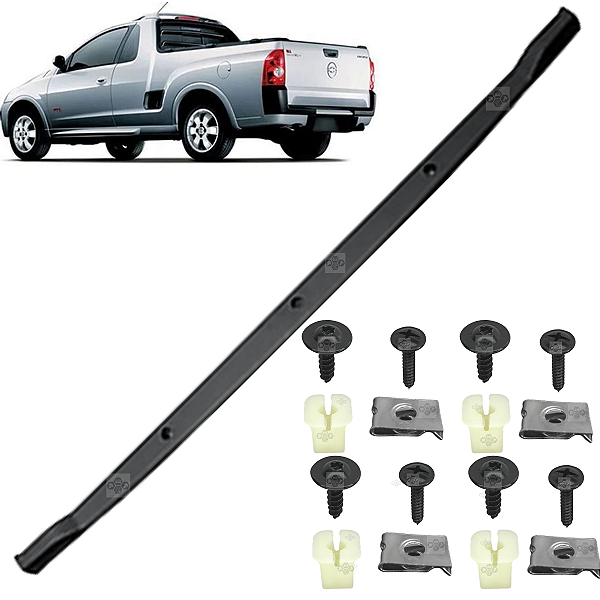 Friso Moldura Tampa Traseira Montana 2003 2004 2005 2006 2007 2008 2009 2010