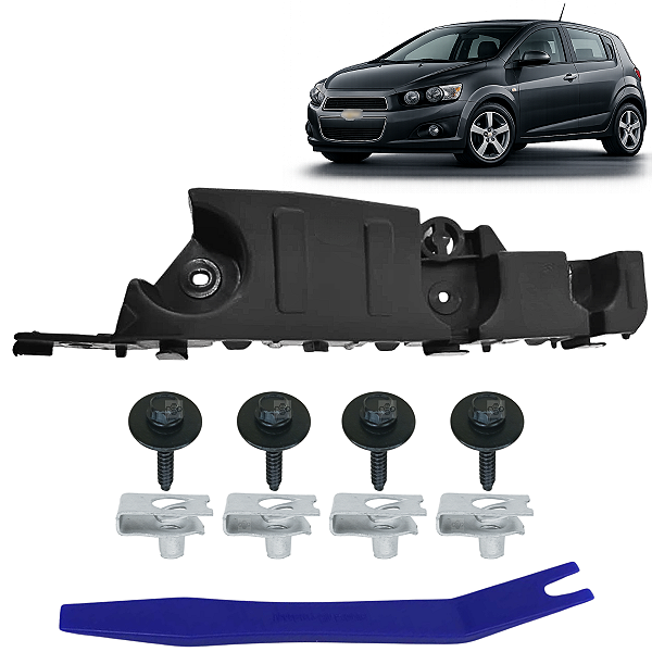 Suporte Guia Garra Parachoque Dianteiro Sonic 2012/2014