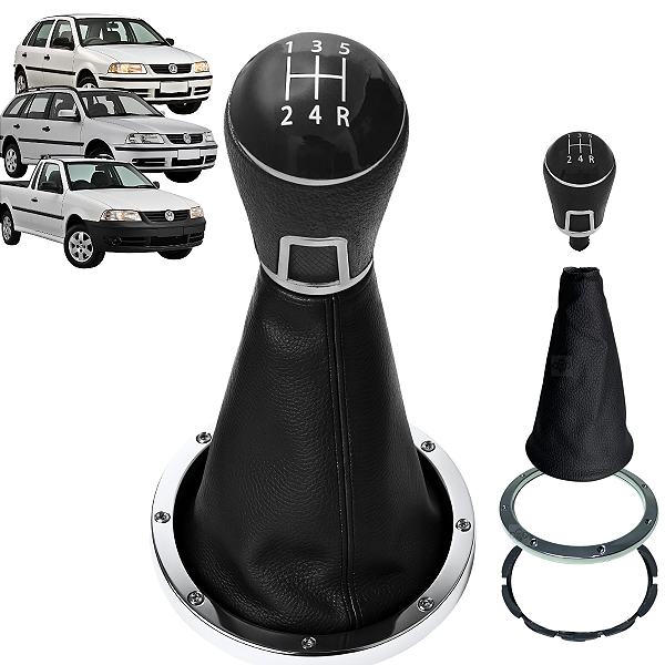 Manopla Coifa Bola Cambio Gol Parati Saveiro G3 1999/2005