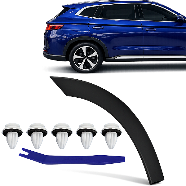 Alargador Moldura Paralama Traseira Song Plus 2022 Até 2025