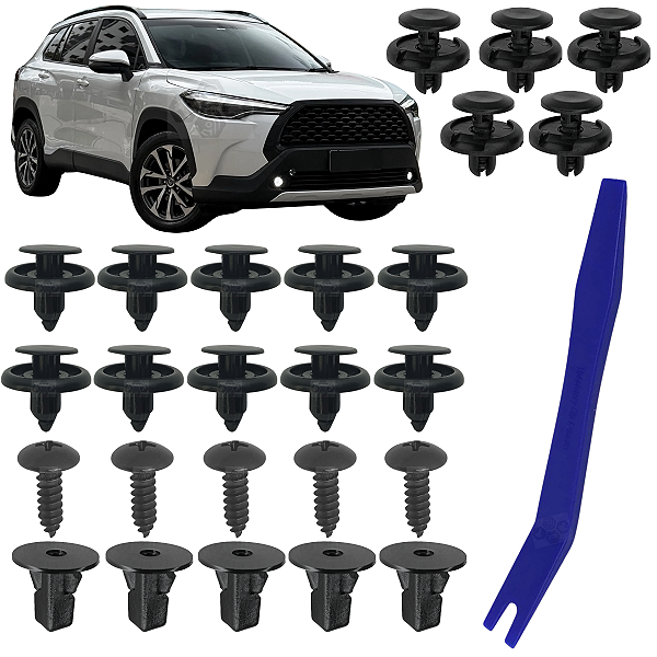 Kit Presilha Grampo Do Parabarro Corolla Cross