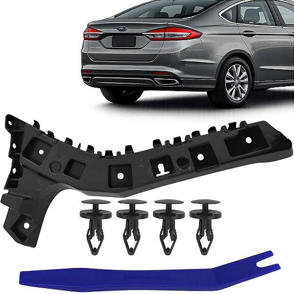 Suporte Guia Garra Parachoque Tras. P/ Ford Fusion 2015/2018