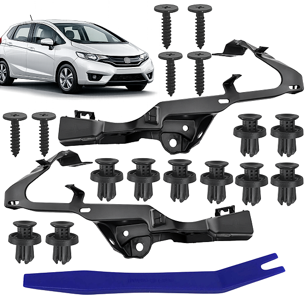 Guia Garra Suporte Farol Dianteiro Para Honda Fit 2015/2017