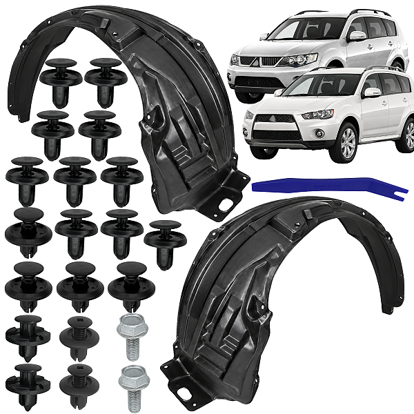 Capa Roda Parabarro Dianteiro Outlander 2007/2013