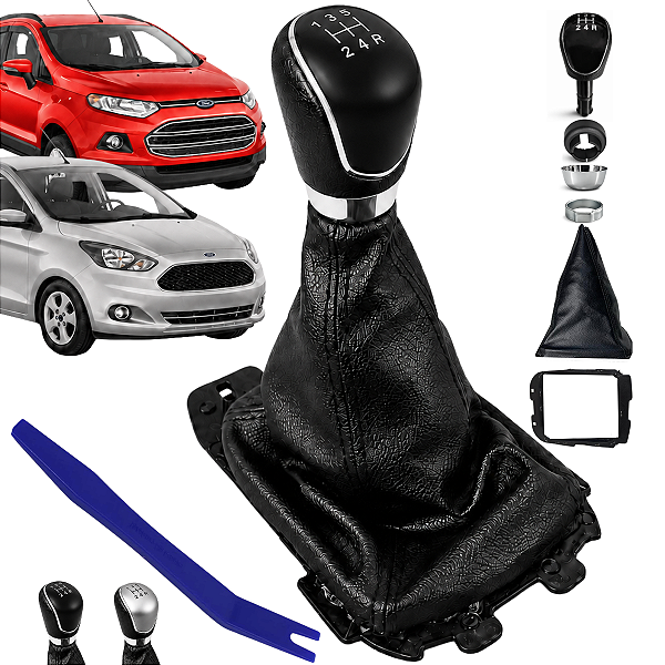 Manopla Bola Cambio Coifa Manual Ka Ecosport 2013 Até 2021