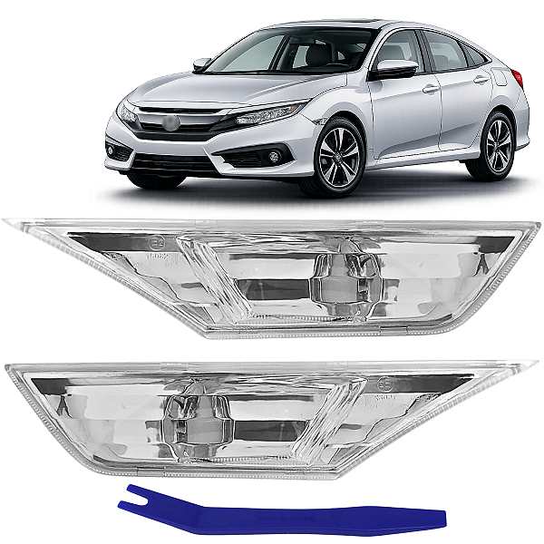 Lanterna Pisca Paralama Civic G10 2017 2018 2019 2020 2021