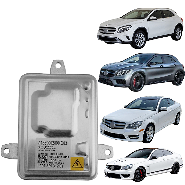 Módulo Reator Farol Xenon Mercedes Classe A B CLA GLA GLK ML GL SL SLK