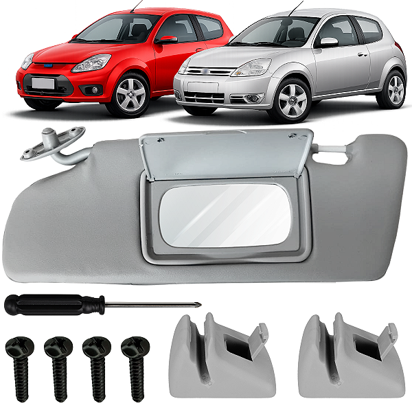 Quebra Sol Espelho Suporte Grampo Para Ford Ka 2008/2013
