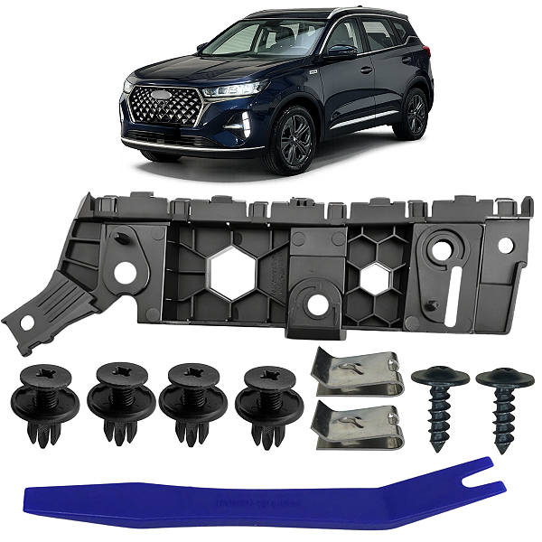 Guia Parachoque Dianteiro Para Chery Tiggo 7 Pro 2021/2025