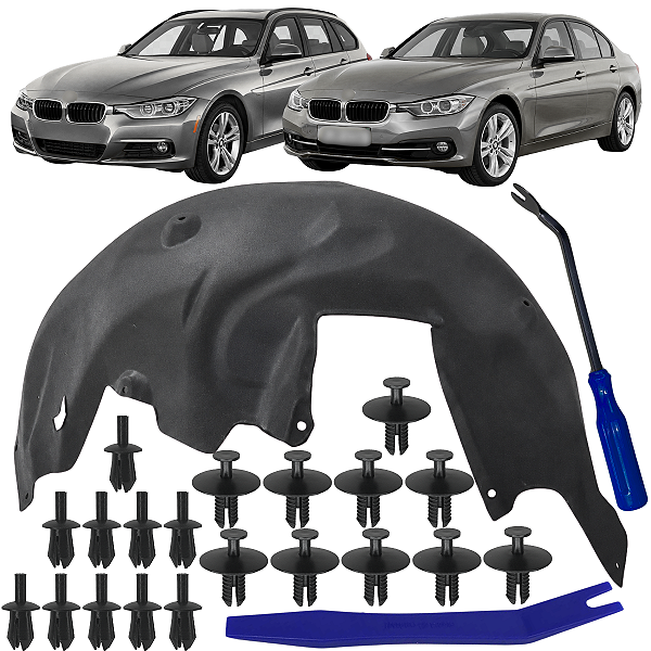 Vão Roda Parabarro Tras. Bmw 320i 328i 330i 340i 2012 Até 2019