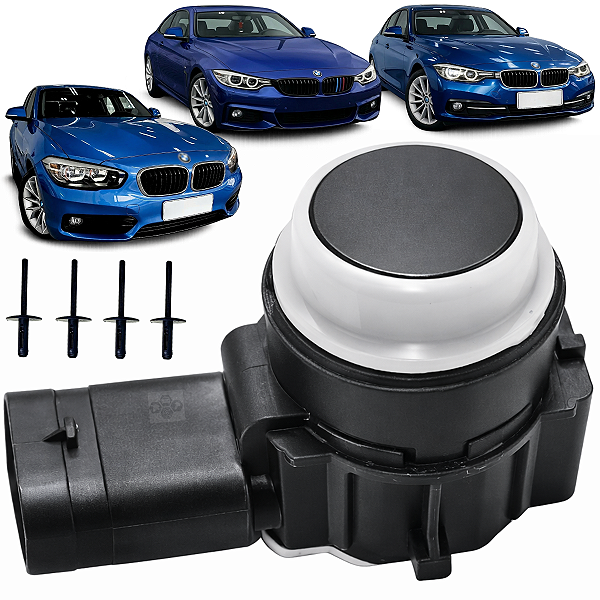 Sensor De Estacionamento Para Bmw 116 118 2012 2013 2014 201 Preto
