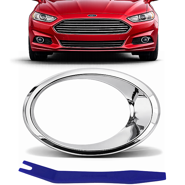 Moldura Milha Copo Cromado Fusion 2013 2014 2015 2016
