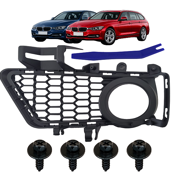 Grade Moldura Do Farol De Milha Neblina F30 Sedan 2011/2019