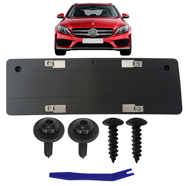 Suporte Da Placa Do Parachoque Dianteiro Classe C 2015/2018