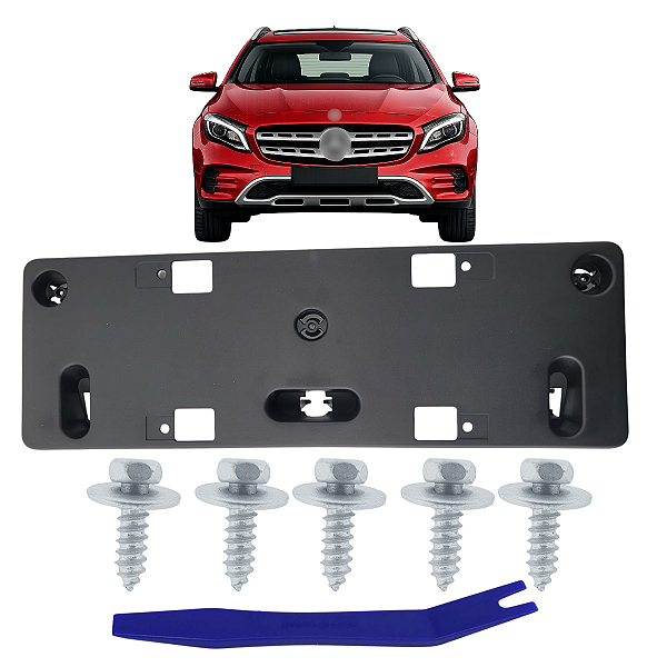 Suporte Placa Parachoque Dianteiro Classe Gla 2017/2020