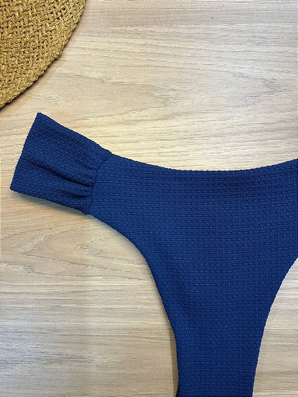 CALCINHA BORBOLETA BIQUINI FIO DUPLO NA COR AZUL | REF. 511A
