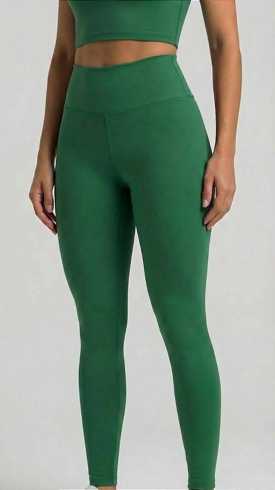 CALÇA FITNES NA COR VERDE | REF 50014V