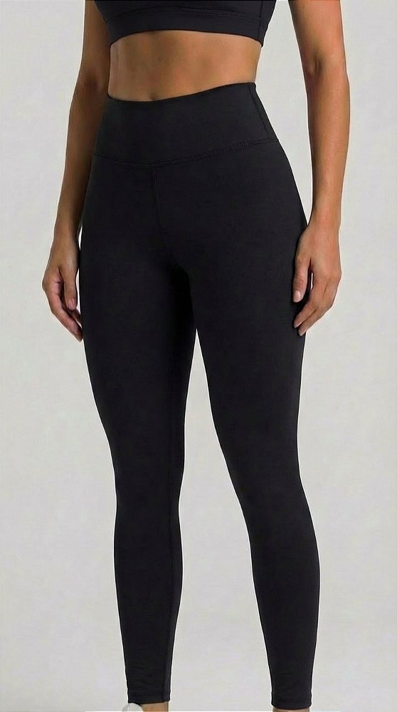 CALÇA FITNES NA COR PRETA | REF 50019P